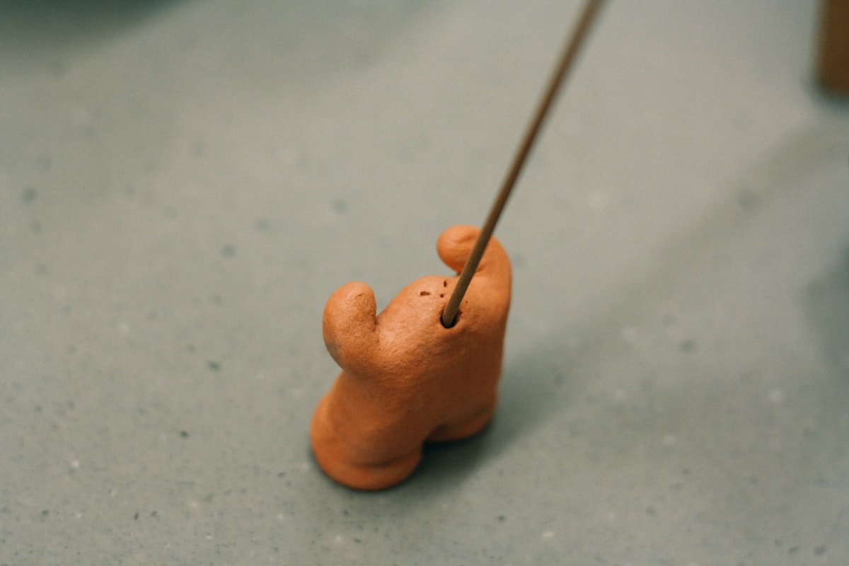Hand-Pinched Incense Holder